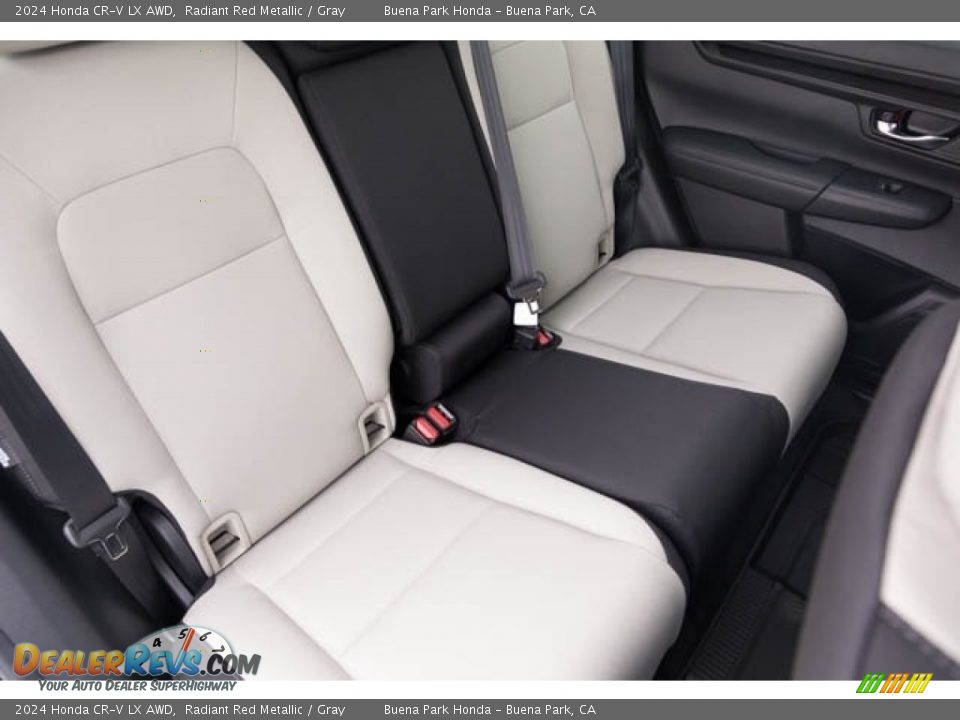 Rear Seat of 2024 Honda CR-V LX AWD Photo #27