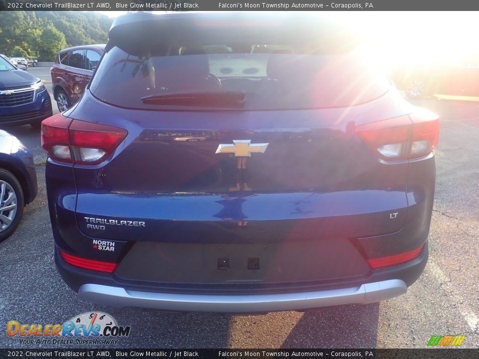 2022 Chevrolet TrailBlazer LT AWD Blue Glow Metallic / Jet Black Photo #4