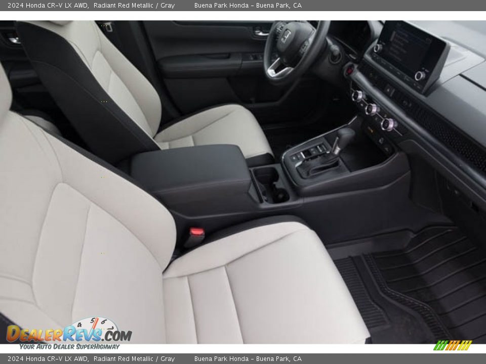 Front Seat of 2024 Honda CR-V LX AWD Photo #28