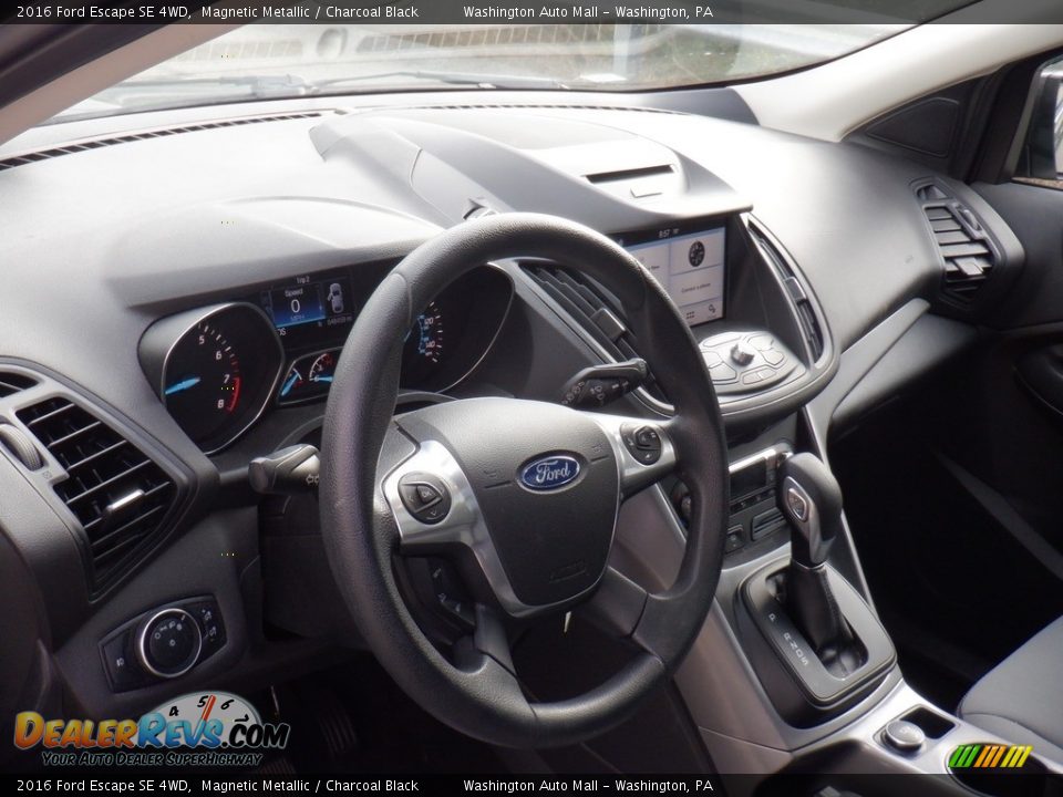 2016 Ford Escape SE 4WD Magnetic Metallic / Charcoal Black Photo #20