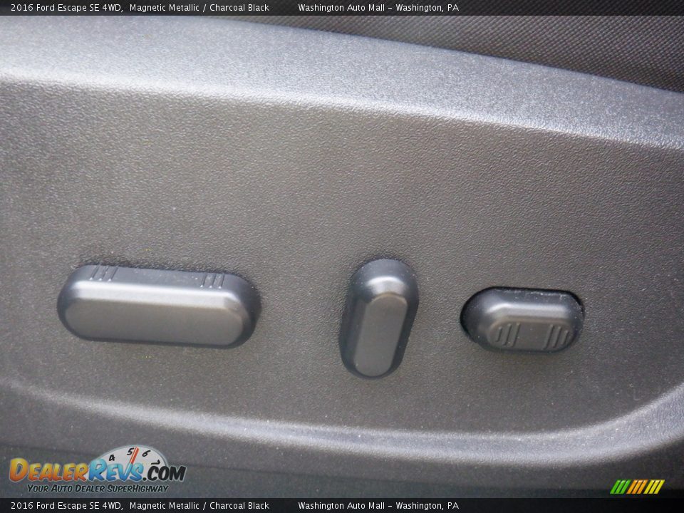 2016 Ford Escape SE 4WD Magnetic Metallic / Charcoal Black Photo #22