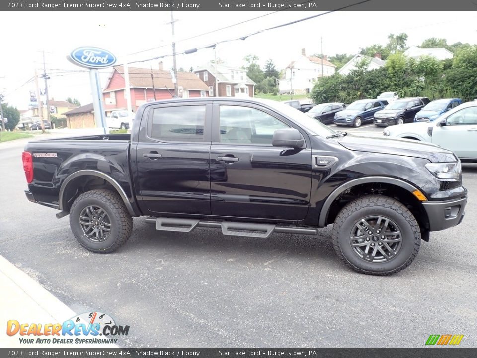 Shadow Black 2023 Ford Ranger Tremor SuperCrew 4x4 Photo #6