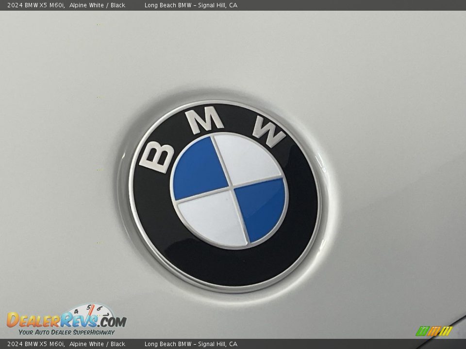 2024 BMW X5 M60i Alpine White / Black Photo #5