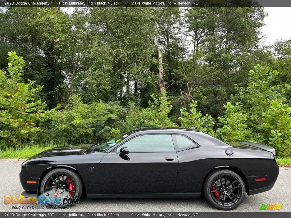 Pitch Black 2023 Dodge Challenger SRT Hellcat JailBreak Photo #1