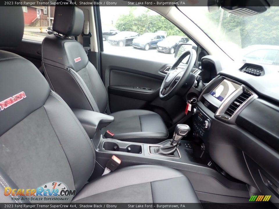 2023 Ford Ranger Tremor SuperCrew 4x4 Shadow Black / Ebony Photo #10
