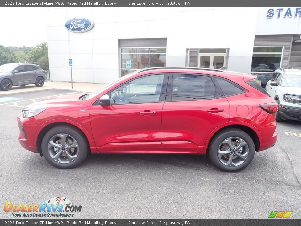 Rapid Red Metallic 2023 Ford Escape ST-Line AWD Photo #2