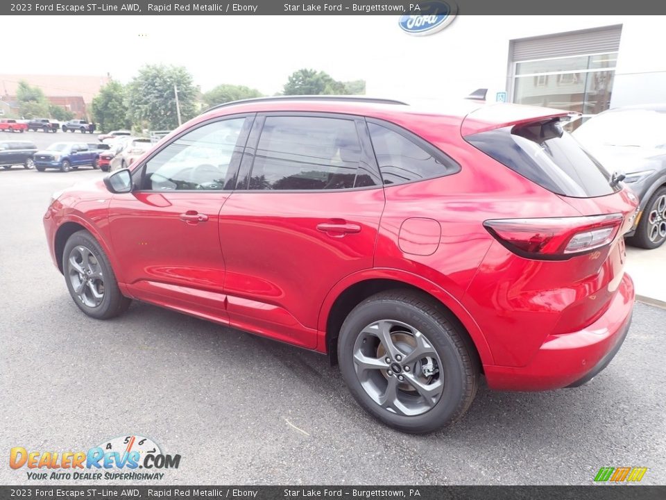 2023 Ford Escape ST-Line AWD Rapid Red Metallic / Ebony Photo #3