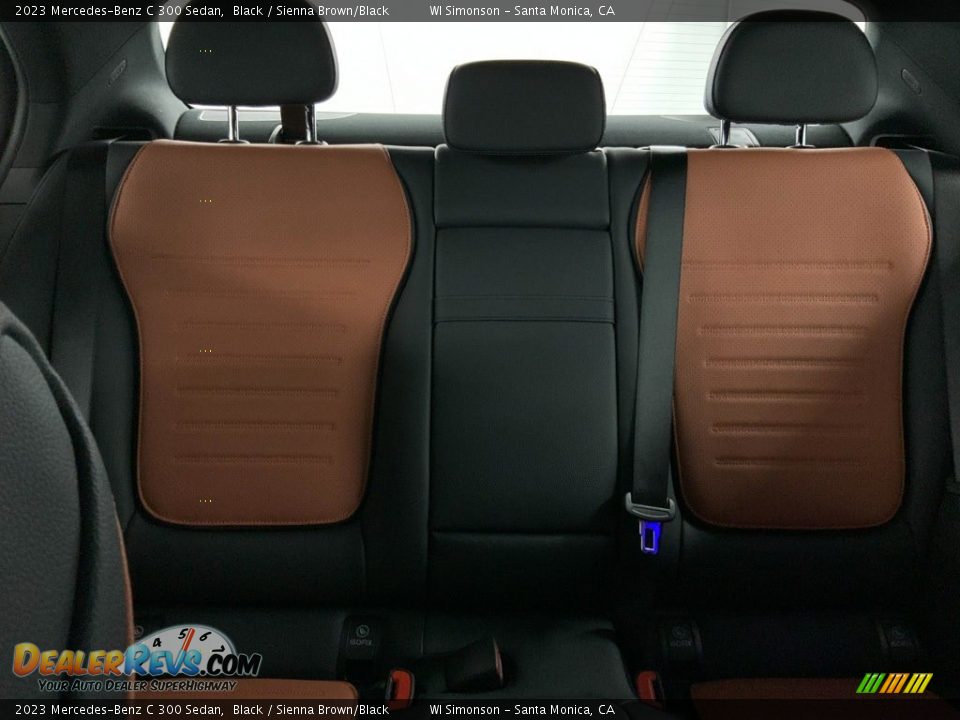 Rear Seat of 2023 Mercedes-Benz C 300 Sedan Photo #17