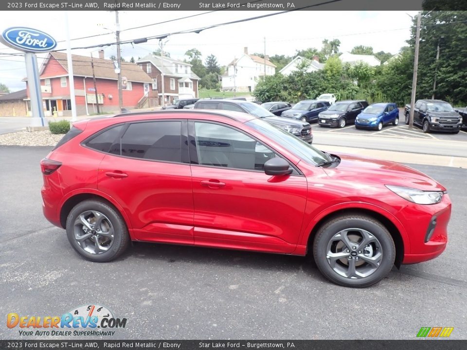 Rapid Red Metallic 2023 Ford Escape ST-Line AWD Photo #6