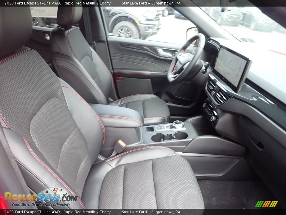 Front Seat of 2023 Ford Escape ST-Line AWD Photo #9