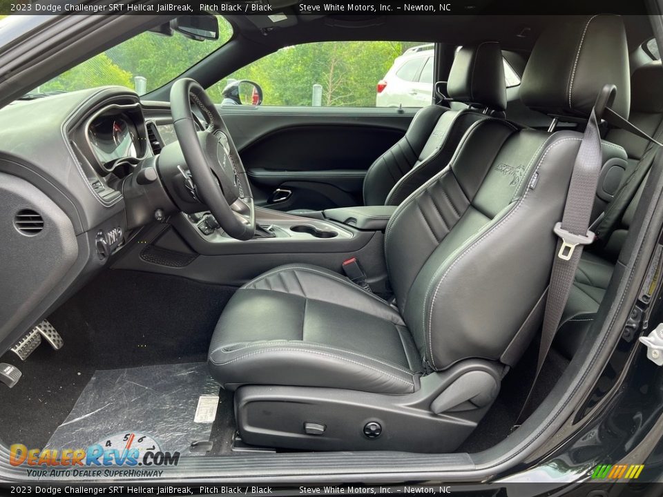 Black Interior - 2023 Dodge Challenger SRT Hellcat JailBreak Photo #15