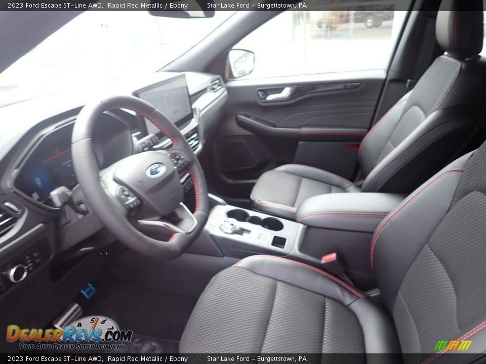 Front Seat of 2023 Ford Escape ST-Line AWD Photo #13