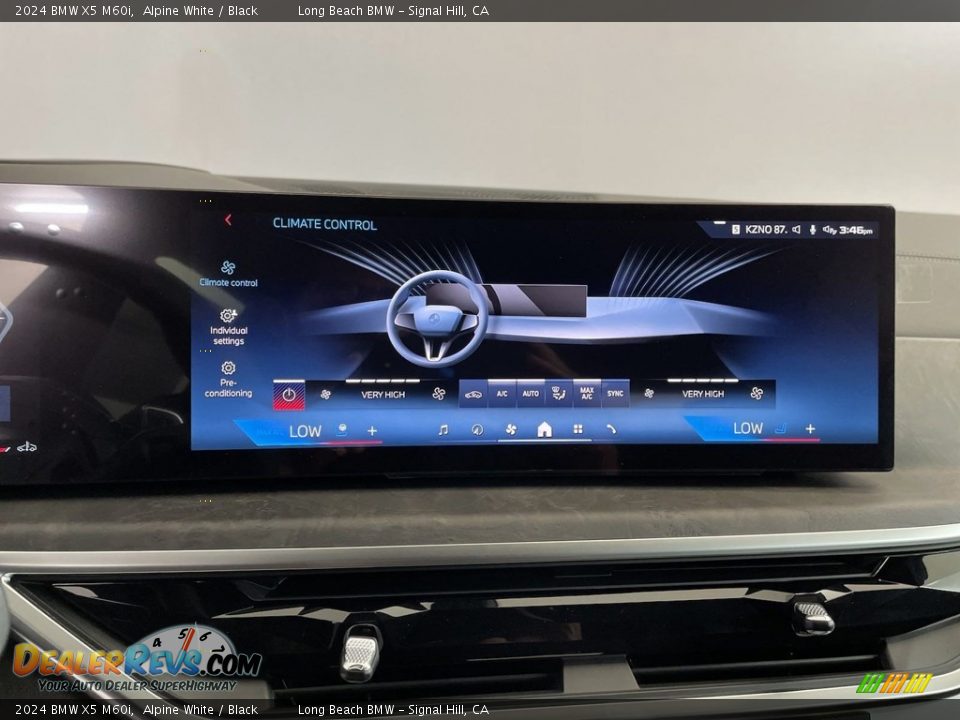 Controls of 2024 BMW X5 M60i Photo #22