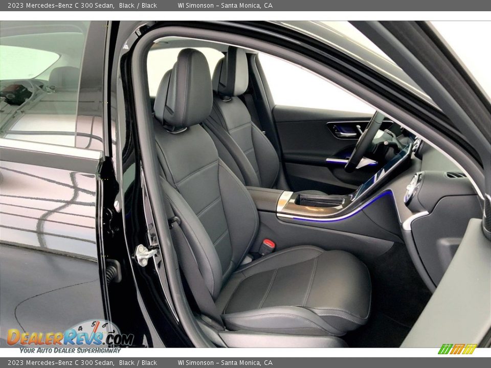 Front Seat of 2023 Mercedes-Benz C 300 Sedan Photo #5