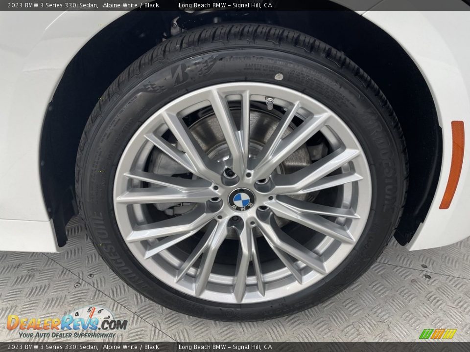 2023 BMW 3 Series 330i Sedan Alpine White / Black Photo #3