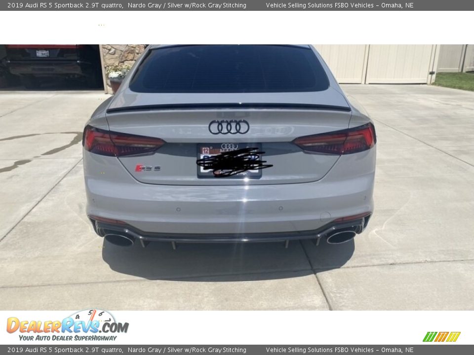 2019 Audi RS 5 Sportback 2.9T quattro Nardo Gray / Silver w/Rock Gray Stitching Photo #4