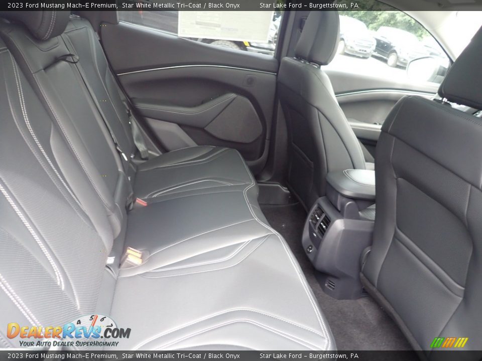 Rear Seat of 2023 Ford Mustang Mach-E Premium Photo #10