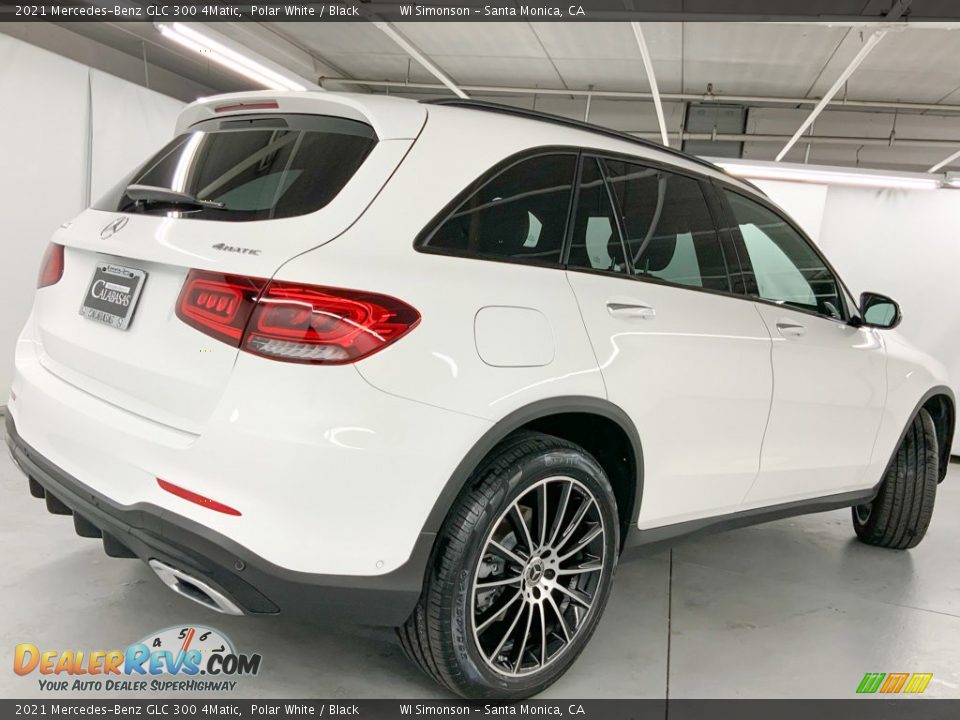 2021 Mercedes-Benz GLC 300 4Matic Polar White / Black Photo #5