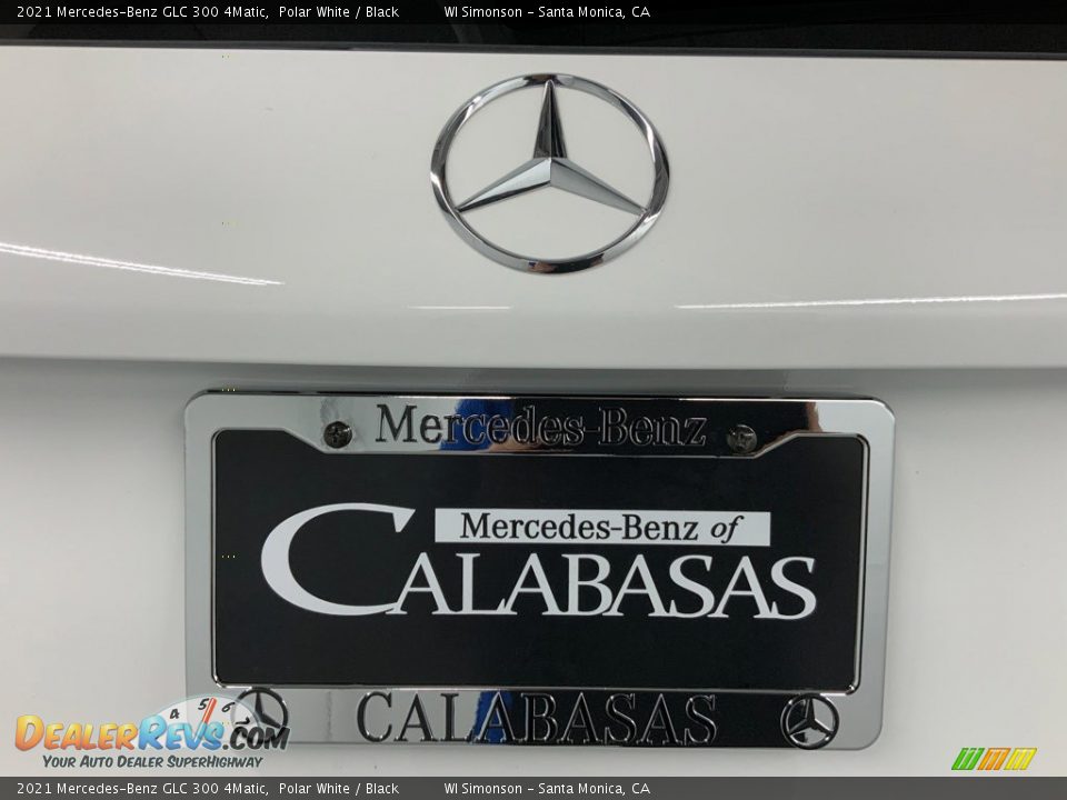 2021 Mercedes-Benz GLC 300 4Matic Polar White / Black Photo #10