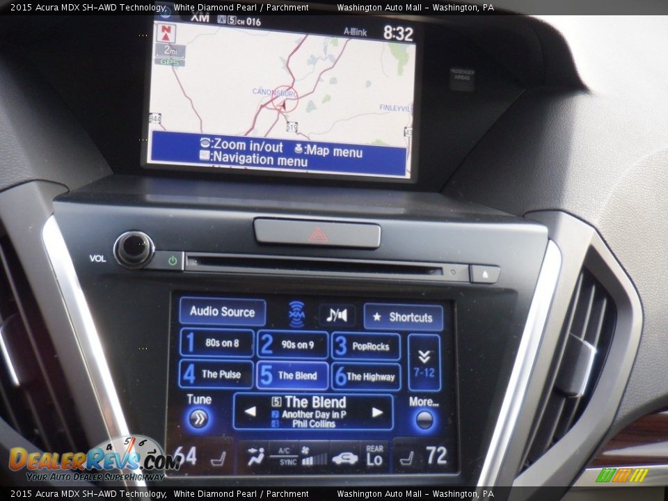 Controls of 2015 Acura MDX SH-AWD Technology Photo #6