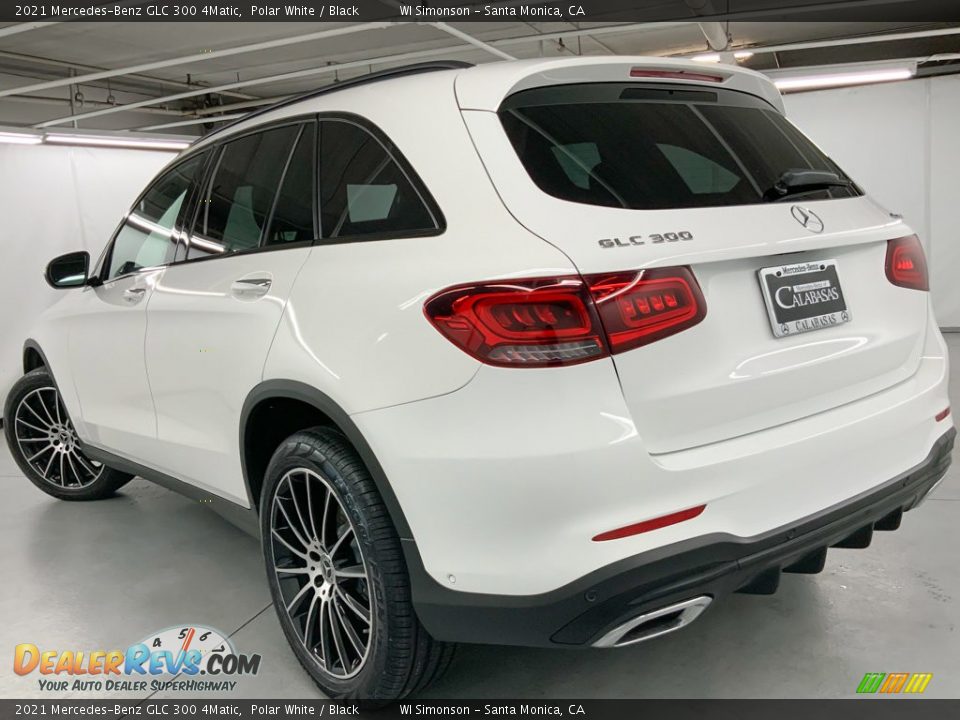 2021 Mercedes-Benz GLC 300 4Matic Polar White / Black Photo #13