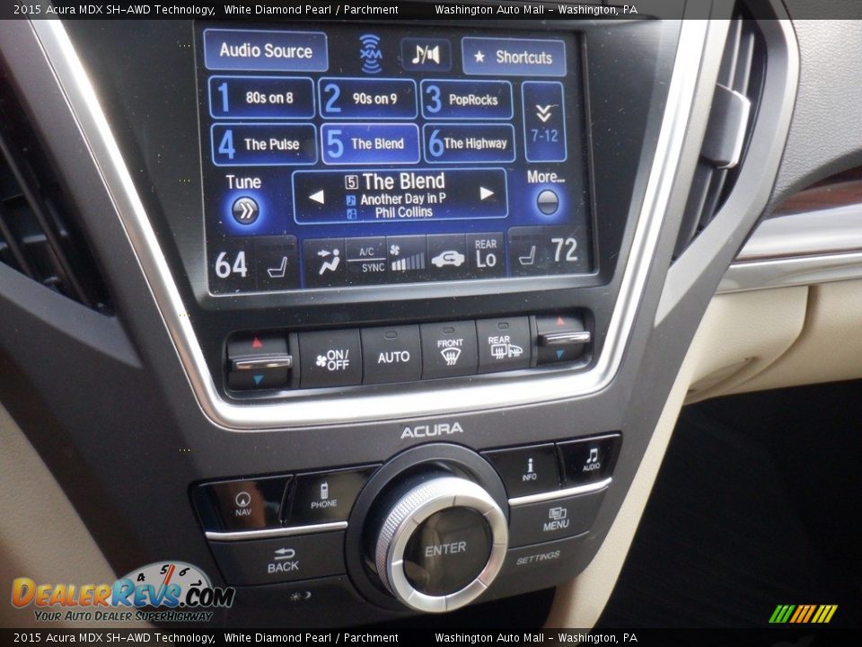 Controls of 2015 Acura MDX SH-AWD Technology Photo #8