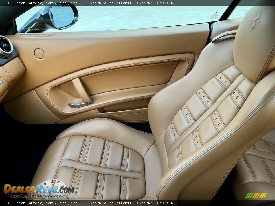 Front Seat of 2012 Ferrari California  Photo #10