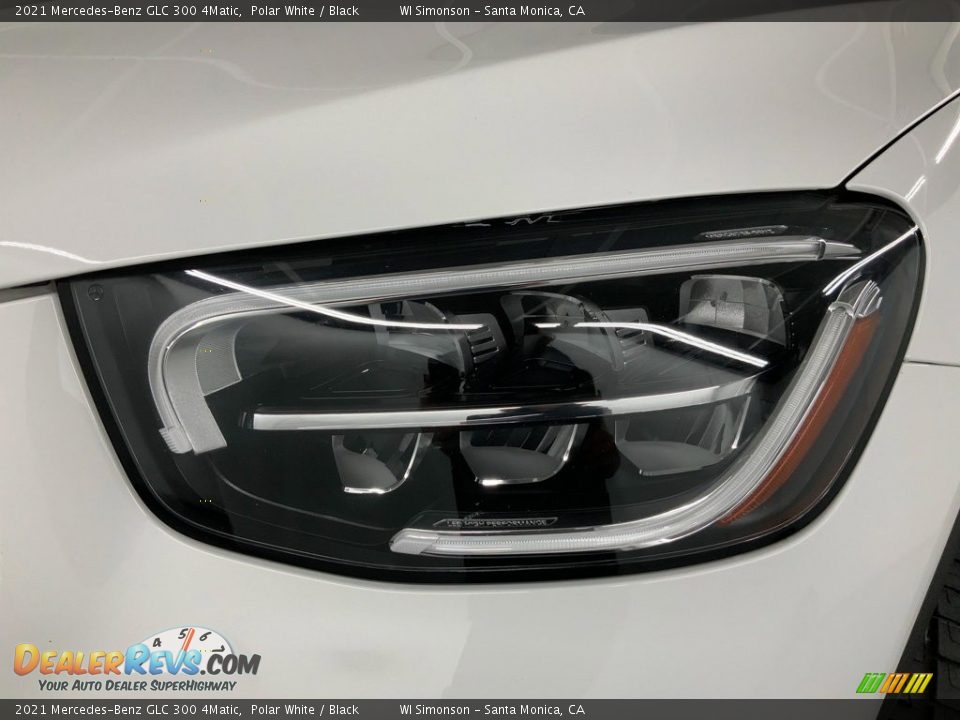 2021 Mercedes-Benz GLC 300 4Matic Polar White / Black Photo #15