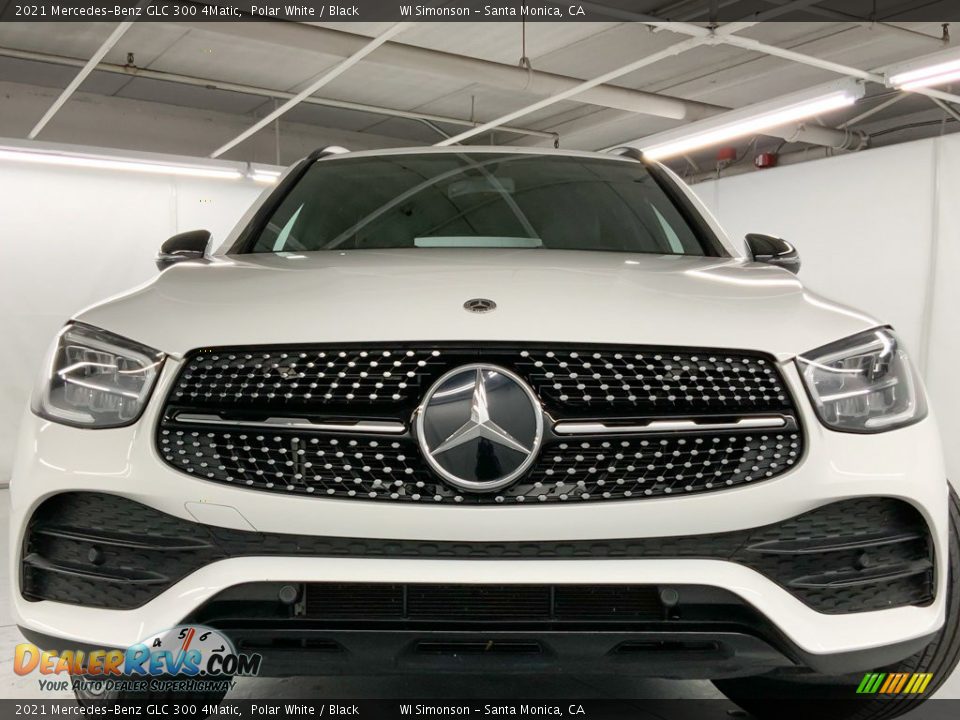 2021 Mercedes-Benz GLC 300 4Matic Polar White / Black Photo #16