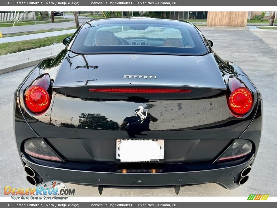 2012 Ferrari California Nero / Beige (Beige) Photo #16