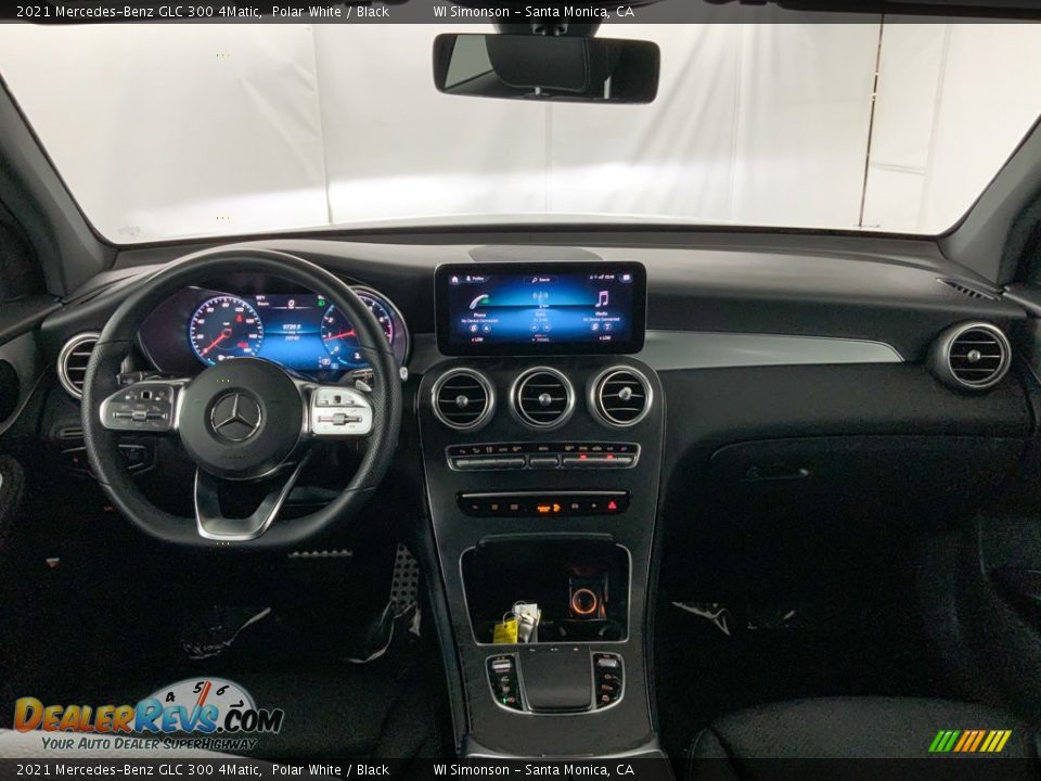 2021 Mercedes-Benz GLC 300 4Matic Polar White / Black Photo #23