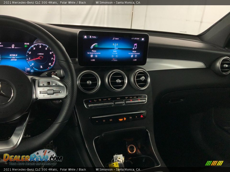 2021 Mercedes-Benz GLC 300 4Matic Polar White / Black Photo #26