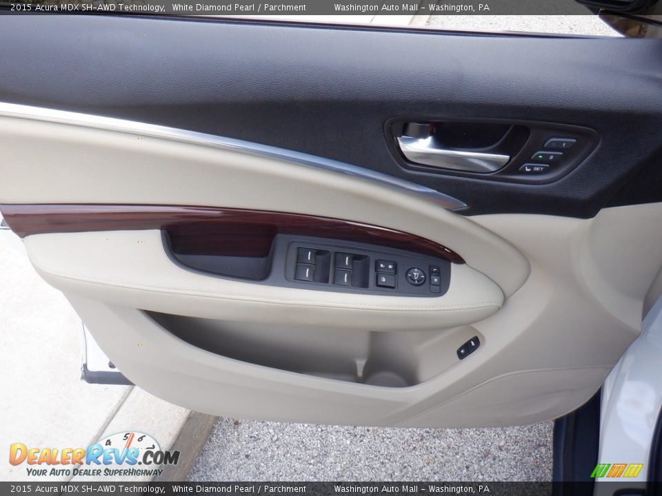 Door Panel of 2015 Acura MDX SH-AWD Technology Photo #24