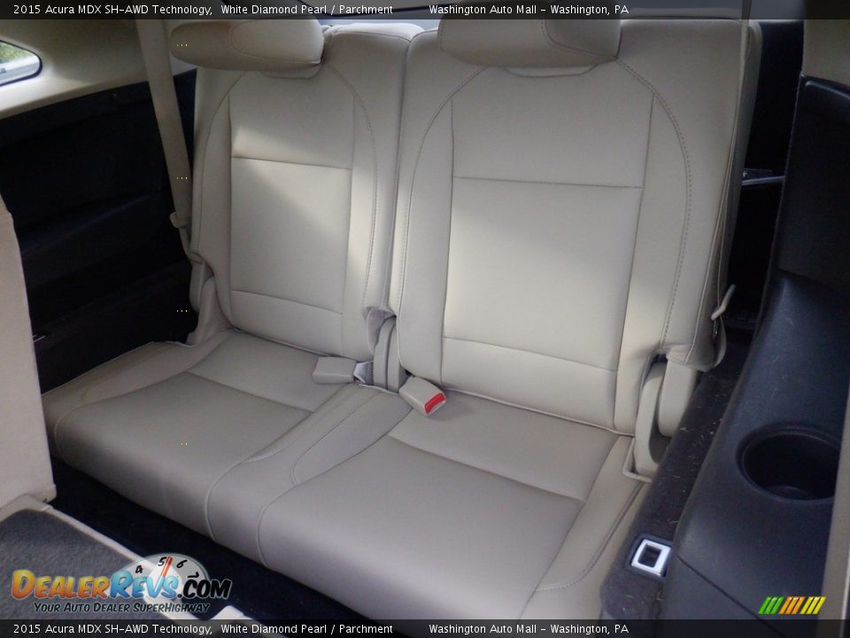 Rear Seat of 2015 Acura MDX SH-AWD Technology Photo #31