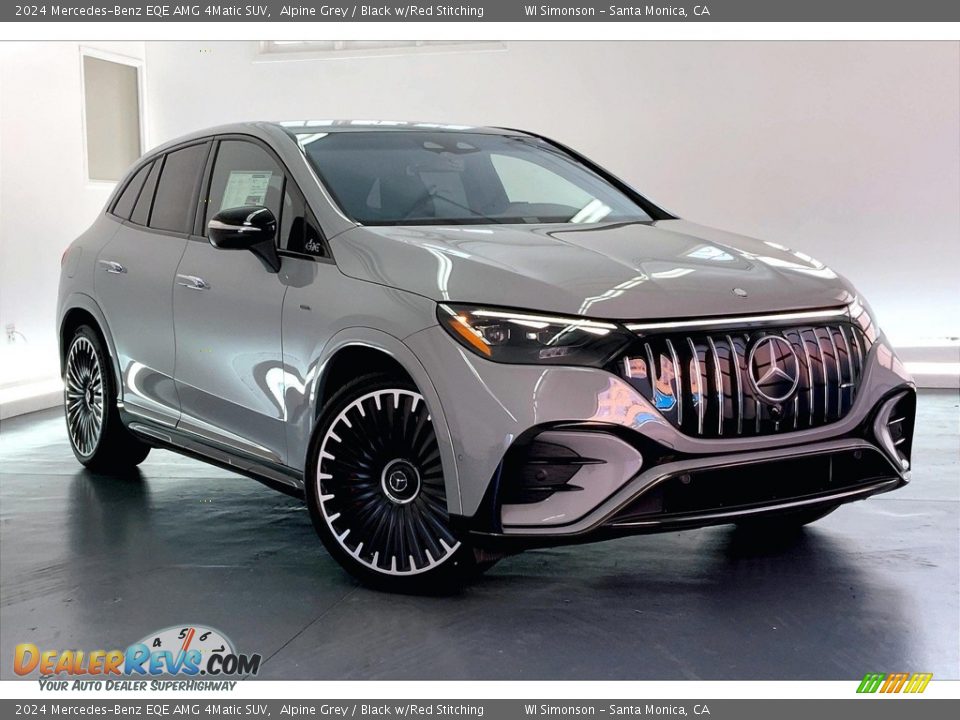 Alpine Grey 2024 Mercedes-Benz EQE AMG 4Matic SUV Photo #10