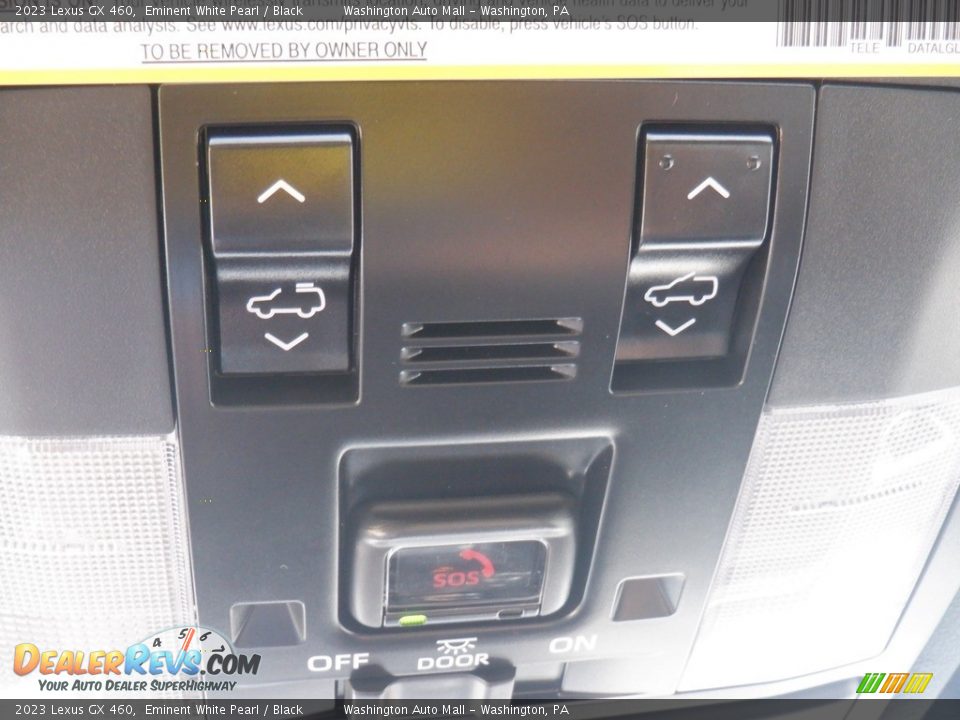 2023 Lexus GX 460 Eminent White Pearl / Black Photo #8