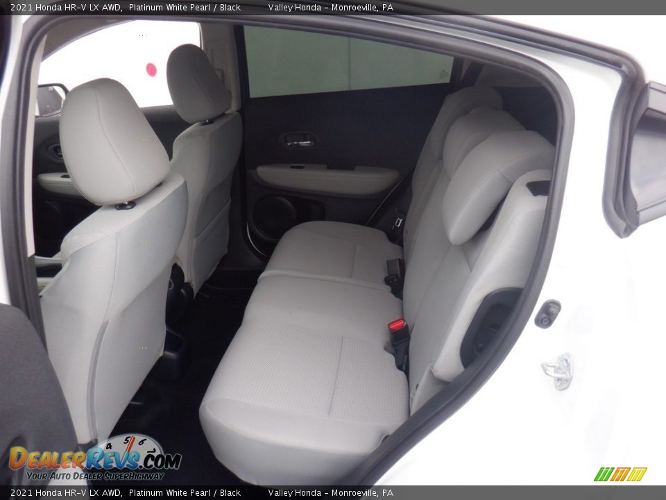 2021 Honda HR-V LX AWD Platinum White Pearl / Black Photo #23