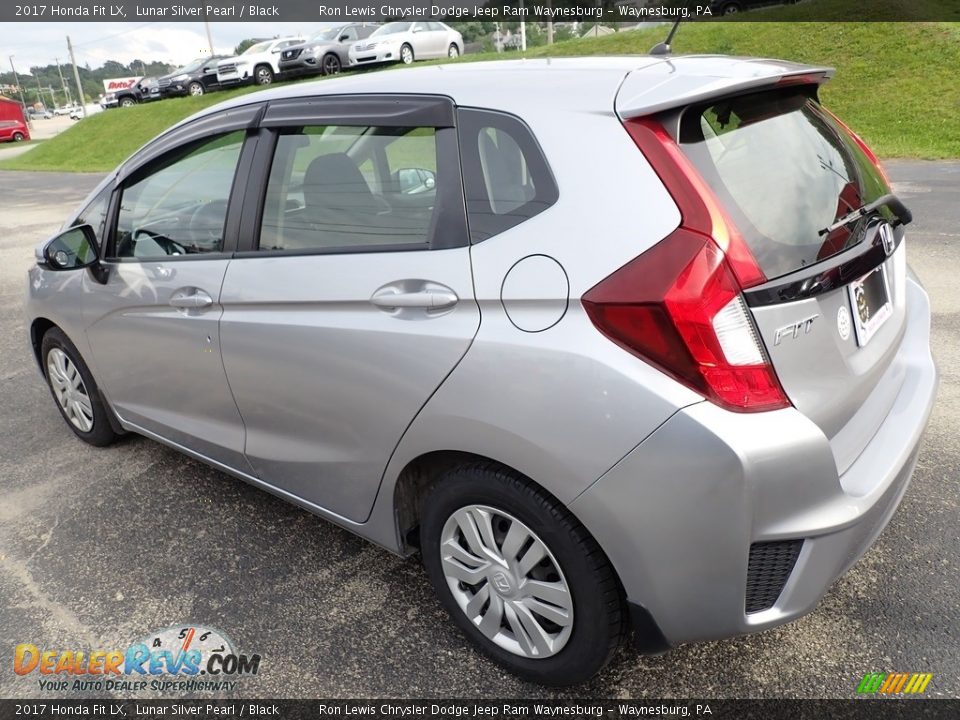 2017 Honda Fit LX Lunar Silver Pearl / Black Photo #3