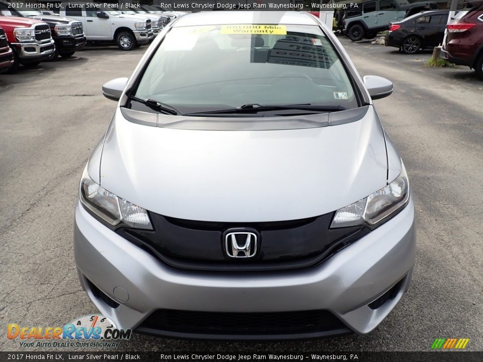 2017 Honda Fit LX Lunar Silver Pearl / Black Photo #9