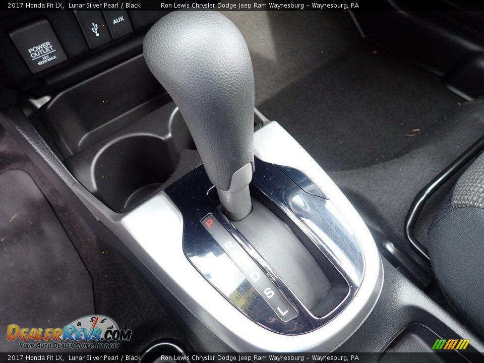 2017 Honda Fit LX Lunar Silver Pearl / Black Photo #17