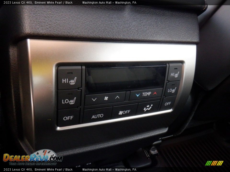 2023 Lexus GX 460 Eminent White Pearl / Black Photo #34