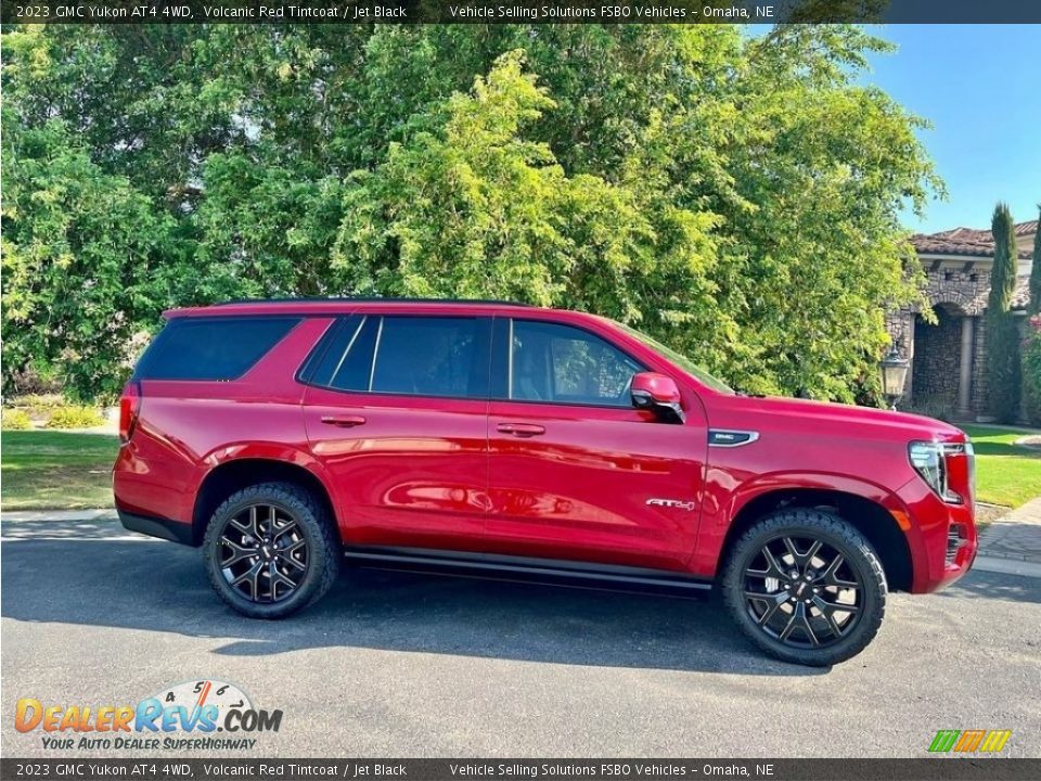 Volcanic Red Tintcoat 2023 GMC Yukon AT4 4WD Photo #1