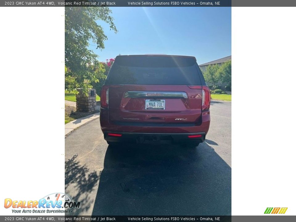 2023 GMC Yukon AT4 4WD Volcanic Red Tintcoat / Jet Black Photo #4