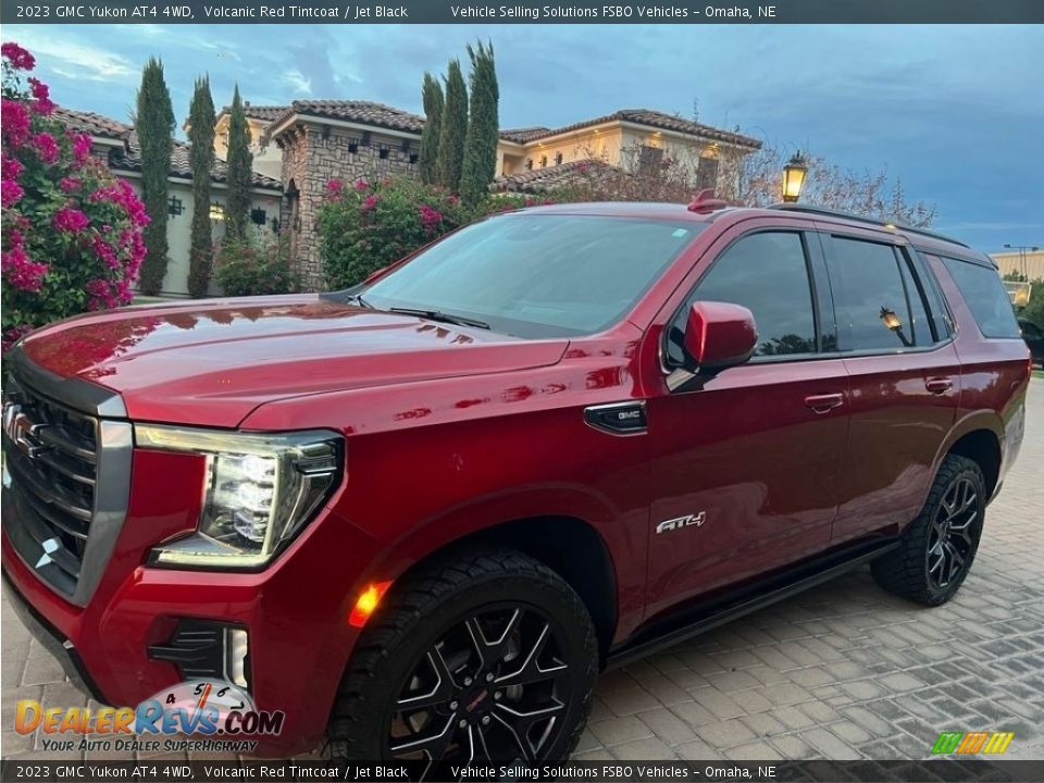 2023 GMC Yukon AT4 4WD Volcanic Red Tintcoat / Jet Black Photo #12