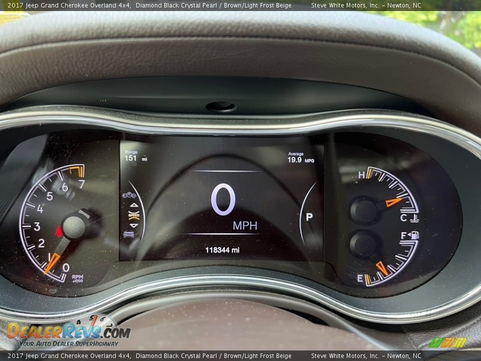 2017 Jeep Grand Cherokee Overland 4x4 Gauges Photo #24