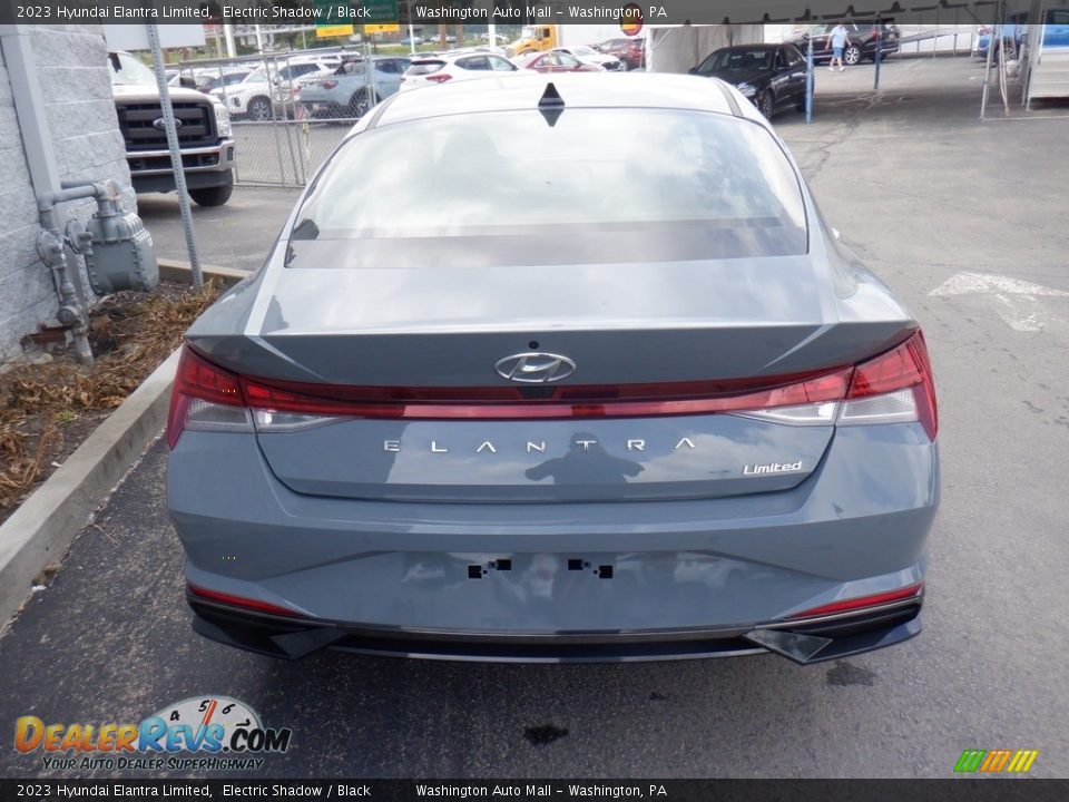 2023 Hyundai Elantra Limited Electric Shadow / Black Photo #8