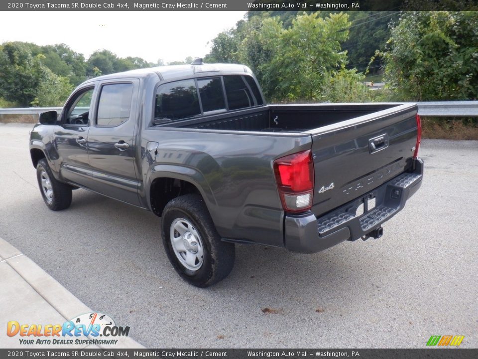 2020 Toyota Tacoma SR Double Cab 4x4 Magnetic Gray Metallic / Cement Photo #14