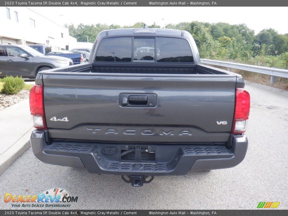 2020 Toyota Tacoma SR Double Cab 4x4 Magnetic Gray Metallic / Cement Photo #15