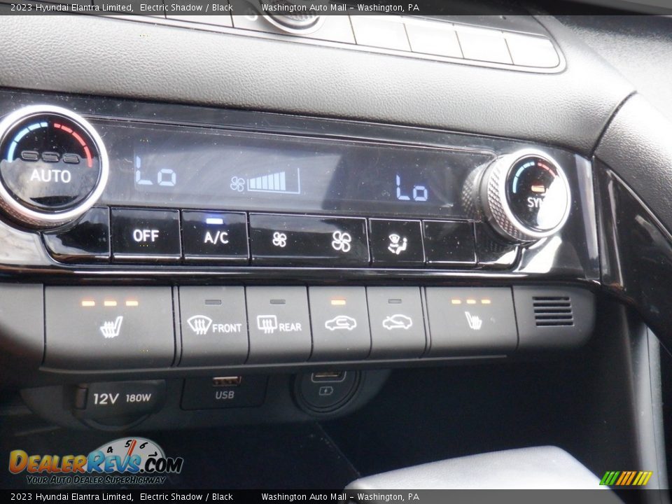 Controls of 2023 Hyundai Elantra Limited Photo #19