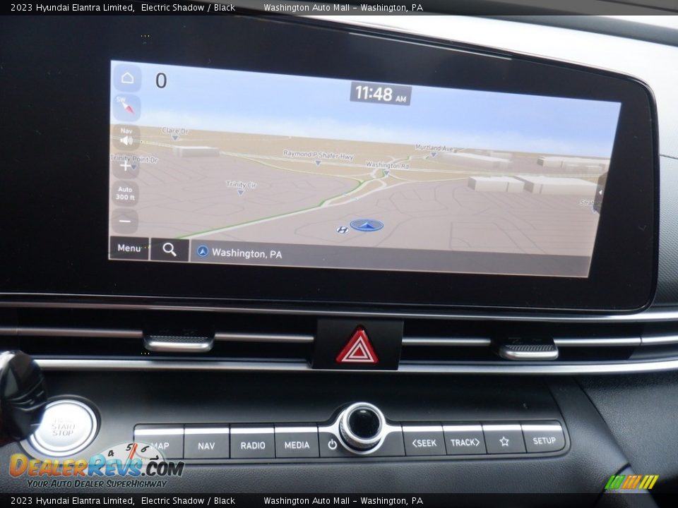 Navigation of 2023 Hyundai Elantra Limited Photo #21
